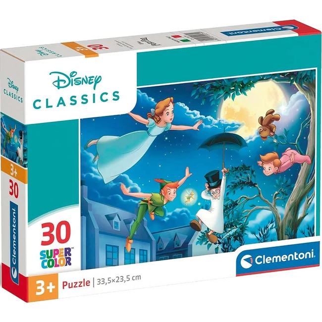 Pán Péter 30 db-os Supercolor puzzle – Clementoni