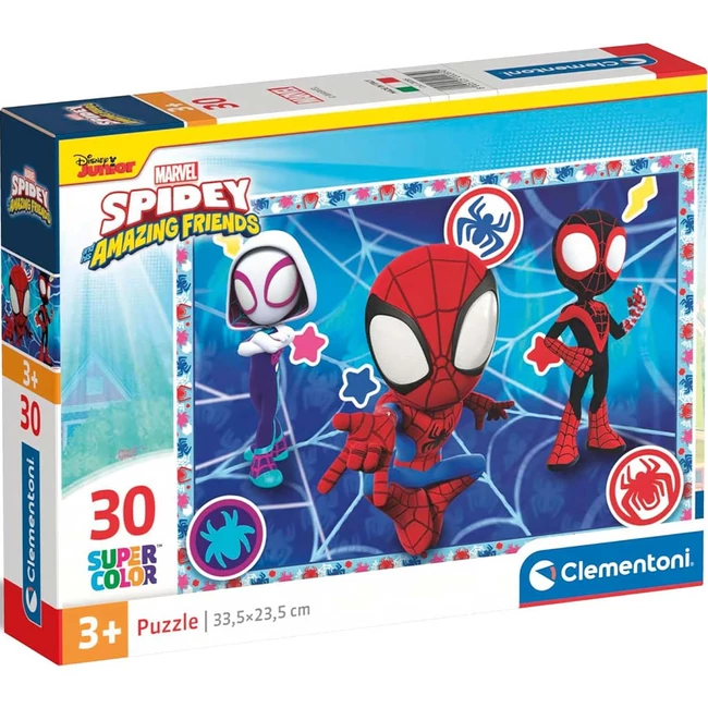 Marvel Spidey 30 db-os Supercolor puzzle – Clementoni