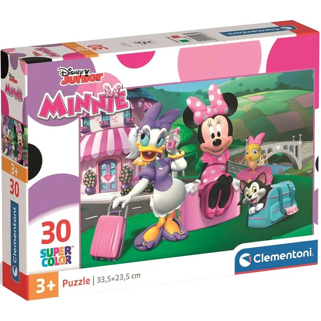 Minnie egér 30 db-os supercolor puzzle – Clementoni