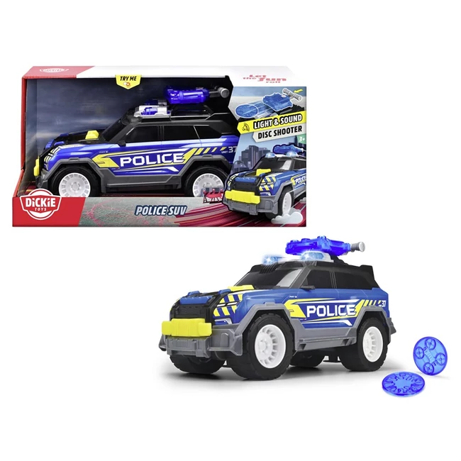 Rendőrautó fénnyel és hanggal 30 cm – Dickie Toys