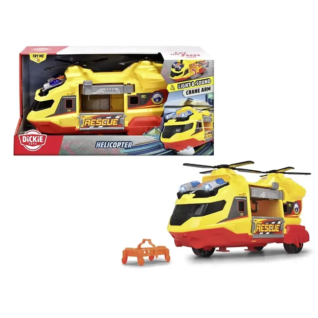Helikopter fénnyel és hanggal 30 cm – Dickie Toys