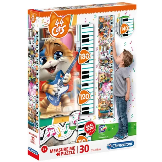 44 csacska macska fali mérce 30 db-os puzzle – Clementoni