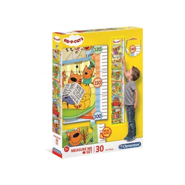 Kid&amp;Cats Magasságmérő puzzle 30 db-os – Clementoni