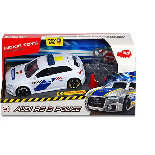 Audi RS3 rendőrautó – Dickie Toys