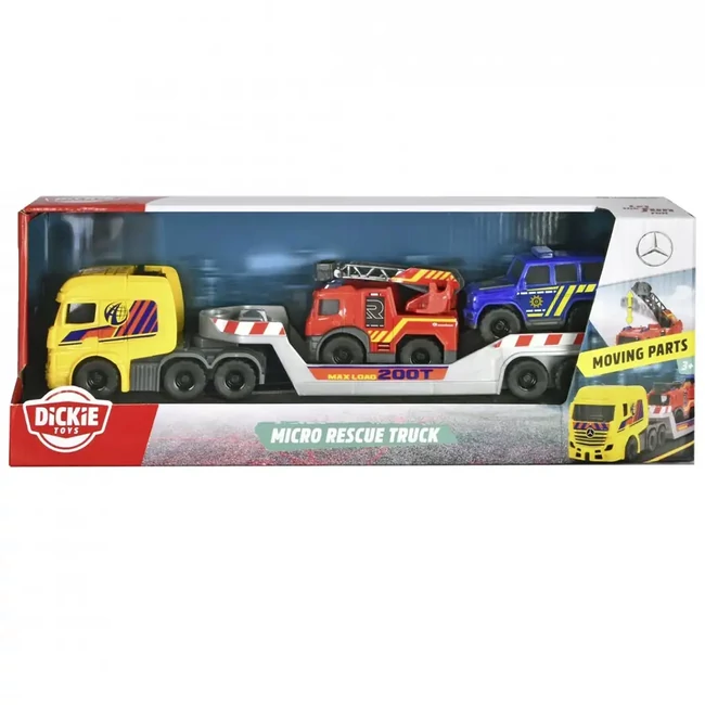 Micro Rescue Truck mentőautó szett – Dickie Toys