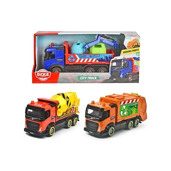 City Truck városi munkagépek háromféle változatban – Simba Toys