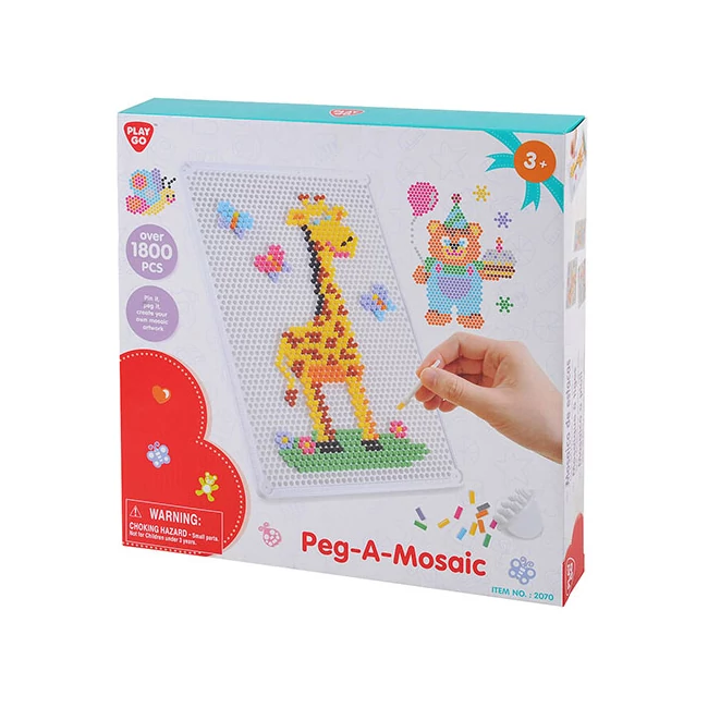 Playgo: Mozaik készlet A4 méretben