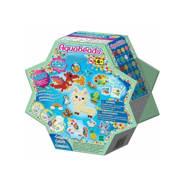 Aqua Beads Csillaggyöngy kezdő szett 1000 db-os