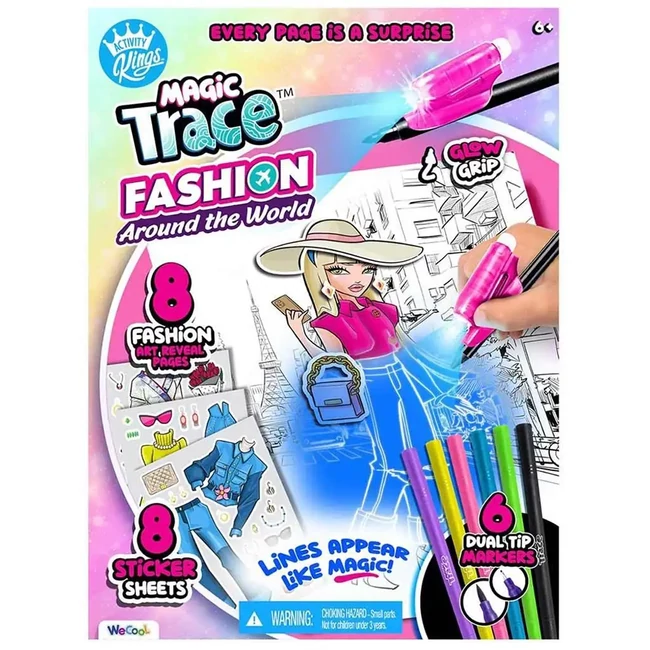 Magic Trace stúdió: Ragyogó rajzolás – divat kezdőszett