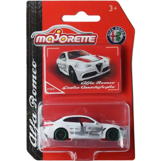 Majorette: Alfa Romeo prémium fém kisautók 6féle változatban 1 db – Simba toys