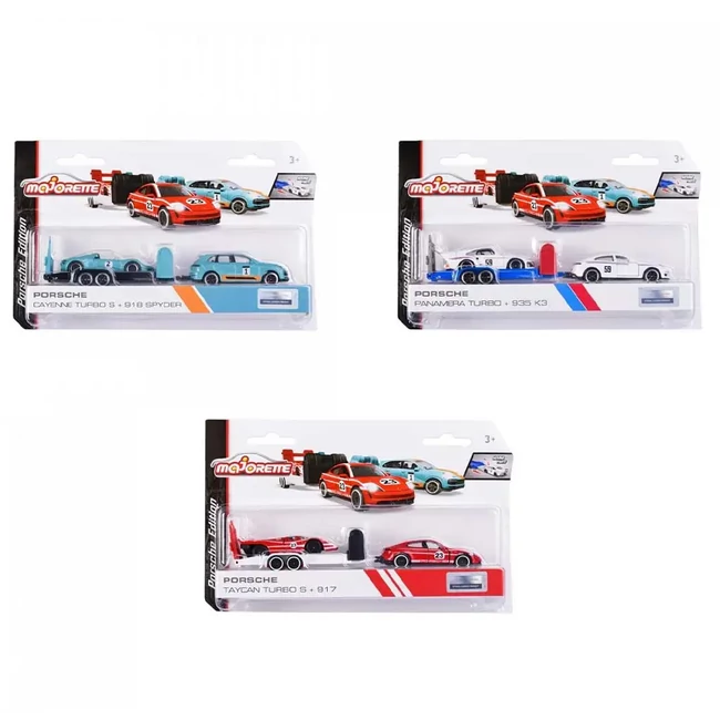 Majorette: Porsche autók utánfutóval többféle változatban – Simba Toys