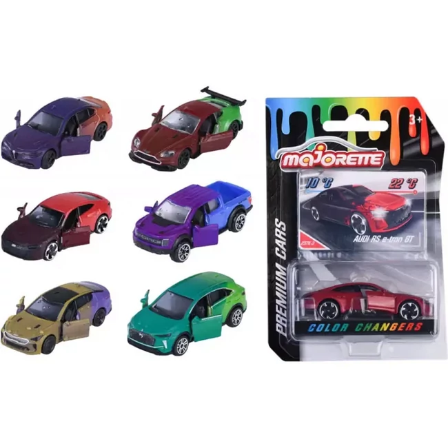 Majorette: Színváltós kisautók többféle változatban 1 db – Simba Toys