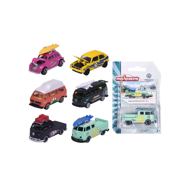 Simba Majorette: Prémium Volkswagen fém autómodell többféle változatban 1/64 – Simba Toys