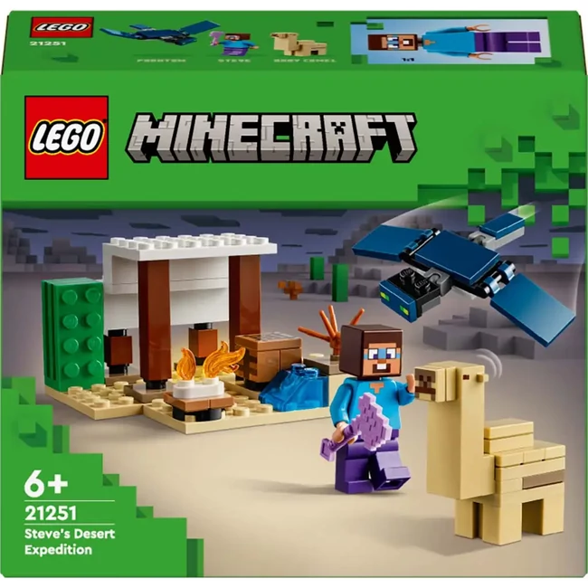 LEGO® Minecraft: Steve sivatagi expedíciója (21251)