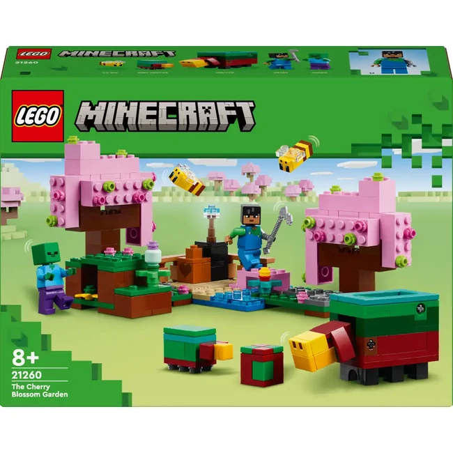 LEGO® Minecraft: A cseresznyevirágos kert (21260)