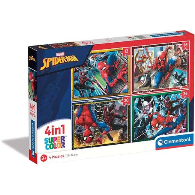 Pókember 4 az 1-ben puzzle – Clementoni