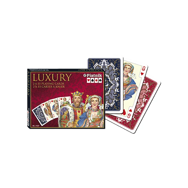 Luxus römi kártya – Luxury 2×55 lap – Piatnik