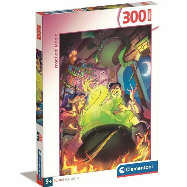 Gyakorlati varázslat 300 db-os Super puzzle – Clementoni