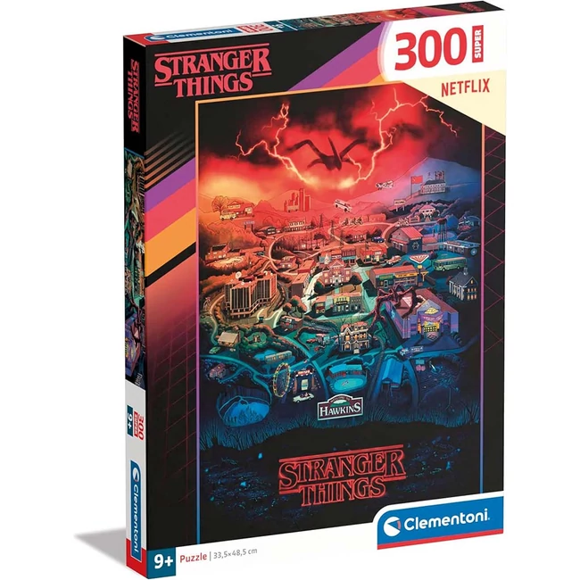 Stranger Things 300 db-os super puzzle – Clementoni