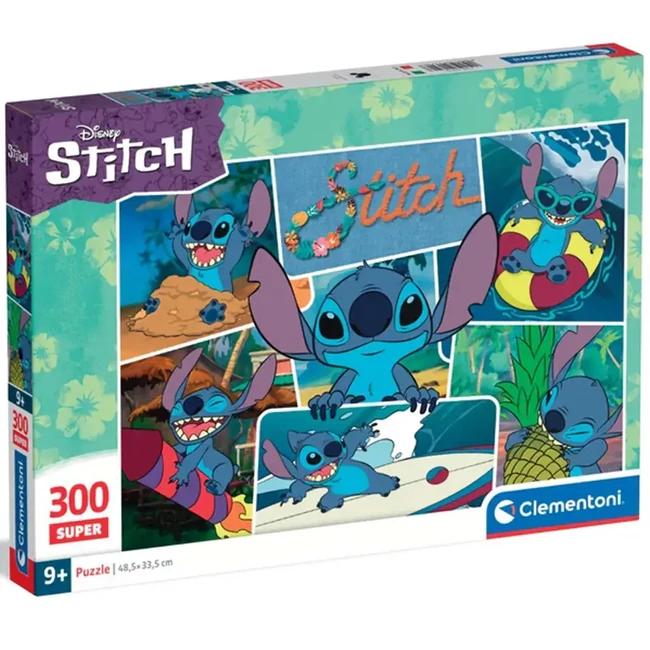 Lilo és Stitch trópusi móka 300 db-os super puzzle – Clementoni