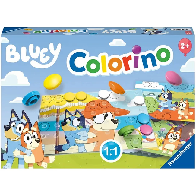 Bluey Colorino társasjáték - Ravensburger
