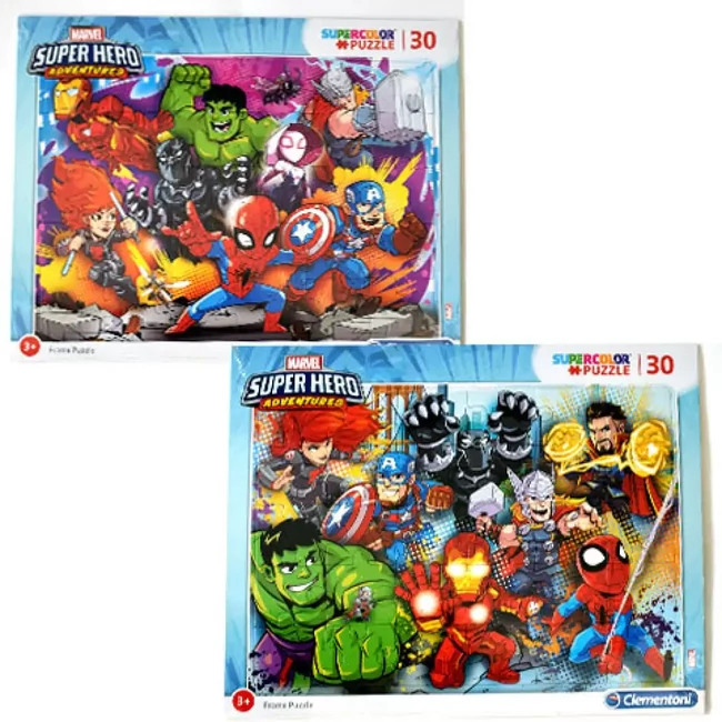 Marvel szuperhősök keretes 30 db-os puzzle – Clementoni