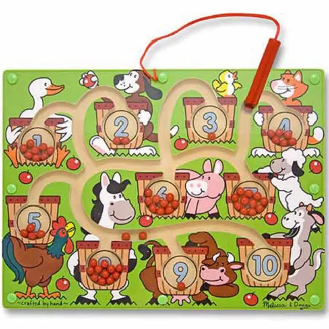 Mágneses számolós labirintus fa készségfejlesztő – Melissa & Doug