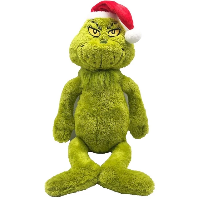 Grincs plüss sapkával, 50 cm