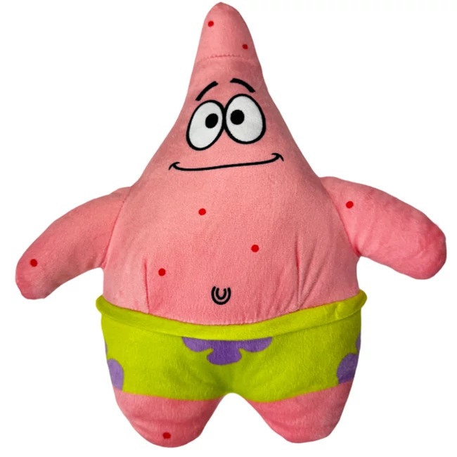 SpongyaBob plüss, 30 cm – Patrick