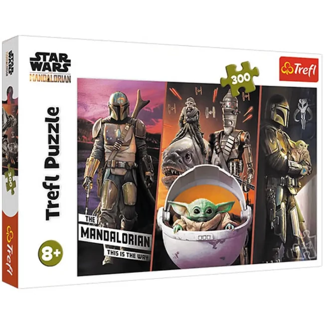 Star Wars: Titokzatos Baby Yoda puzzle 300 db-os – Trefl