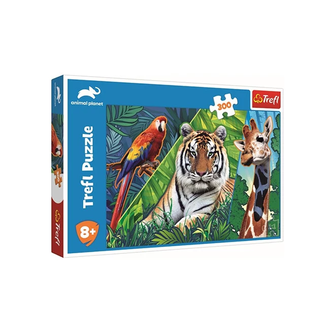 Animal Planet: Csodálatos állatok 300 db-os puzzle – Trefl