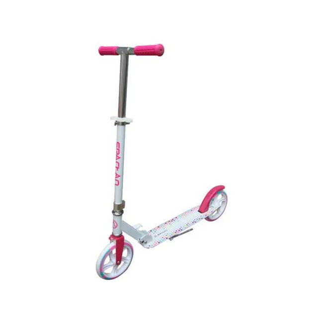 Jumbo pink-fehér alumínium roller – Spartan