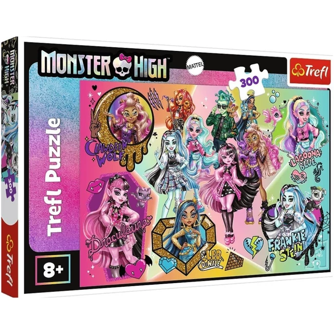 Monster High csúcsszörny barátnők 300 db-os puzzle – Trefl