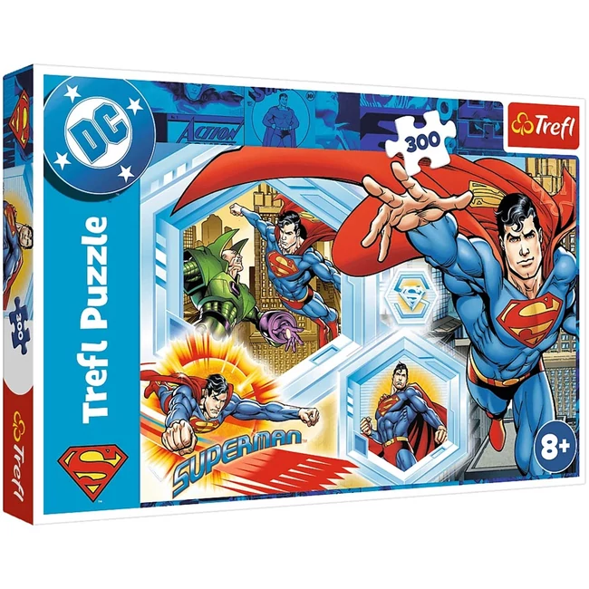 Superman, az elpusztíthatatlan 300 db-os puzzle – Trefl