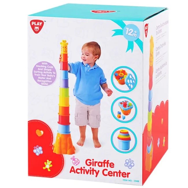 Playgo: Zsiráfos aktív center bébijáték