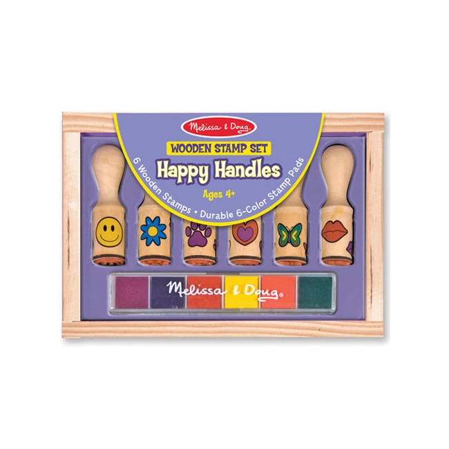 Fogantyús fa nyomda készlet – Melissa &amp; Doug