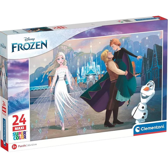 Jégvarázs 24 db-os maxi supercolor puzzle – Clementoni