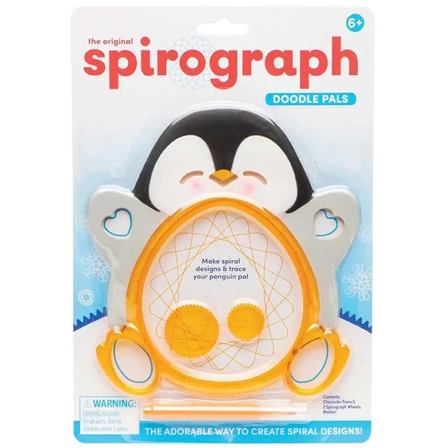 Spirograph: Rajz pajtik kreatív szett – Pingvin