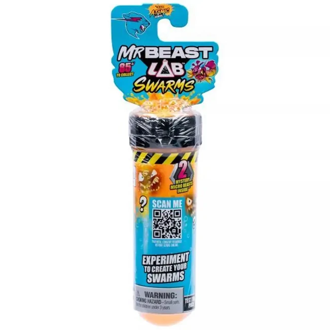 Mr. Beast: Lab Swarms Szörnylabor kémcső 2 db meglepetés figurával 2. széria