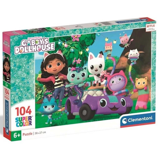 Gabi babaháza 104 db-os supercolor puzzle – Clementoni
