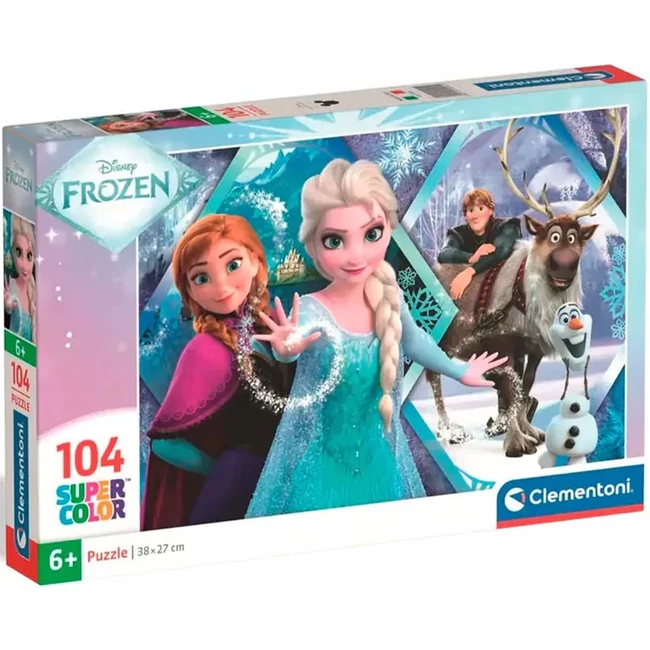 Jégvarázs 104 db-os supercolor puzzle – Clementoni
