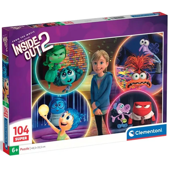 Agymanók 2 az érzelmek körforgása 104 db-os puzzle – Clementoni