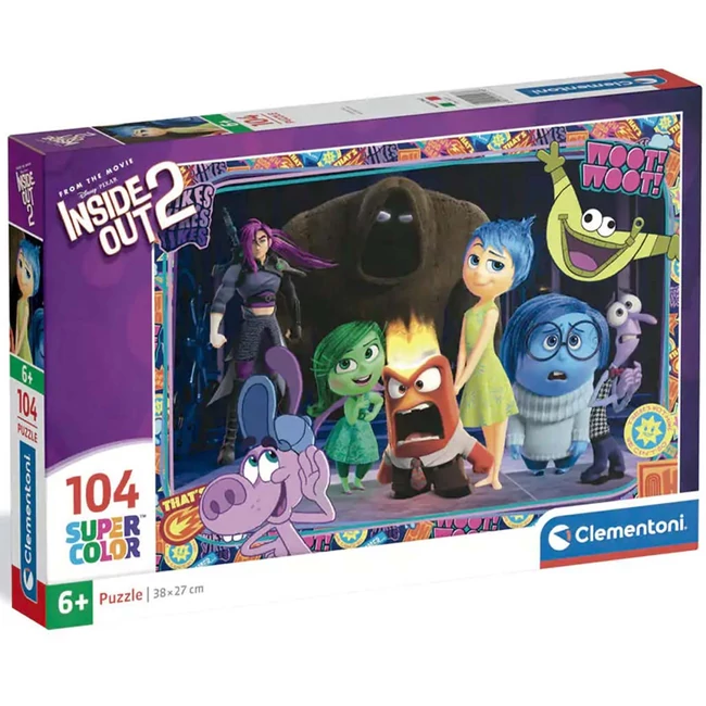 Agymanók 2 Woot Woot 104 db-os supercolor puzzle – Clementoni