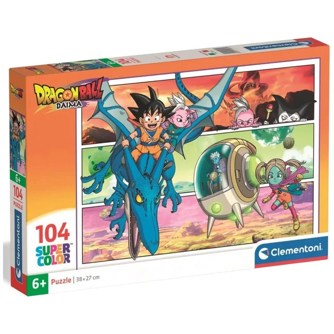 Dragon Ball Daima Super Color puzzle 104 db-os – Clementoni