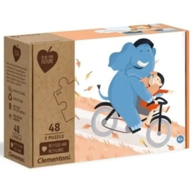 Play for Future: Legyél a haverom 3×48 db-os puzzle – Clementoni