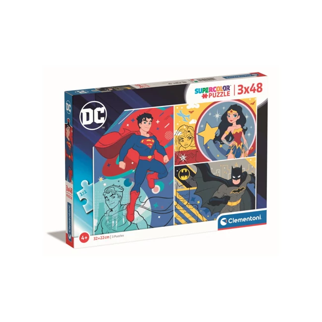 Az igazság ligája 3×48 db-os puzzle szett – Clementoni