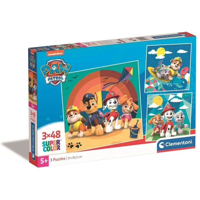 Mancs őrjárat Super color3 az 1-ben puzzle – Clementoni