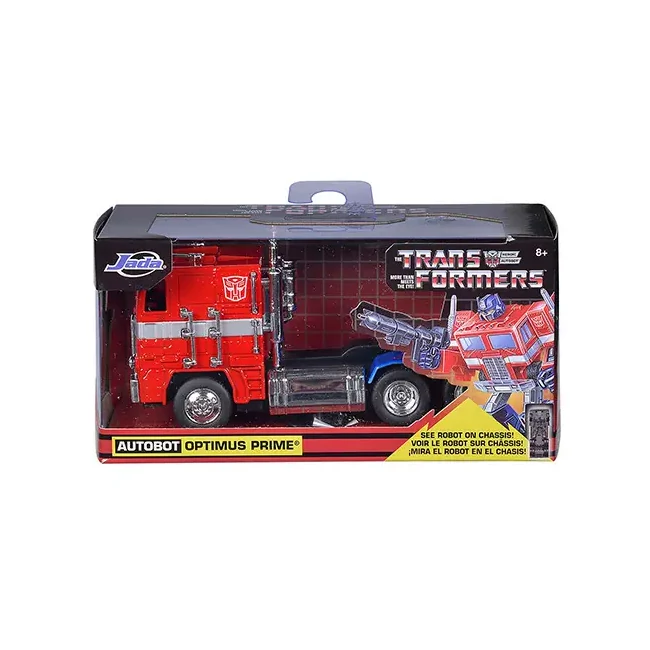 Transformers: Optimus Fővezér G1 fém autó 1/32 – Simba Toys