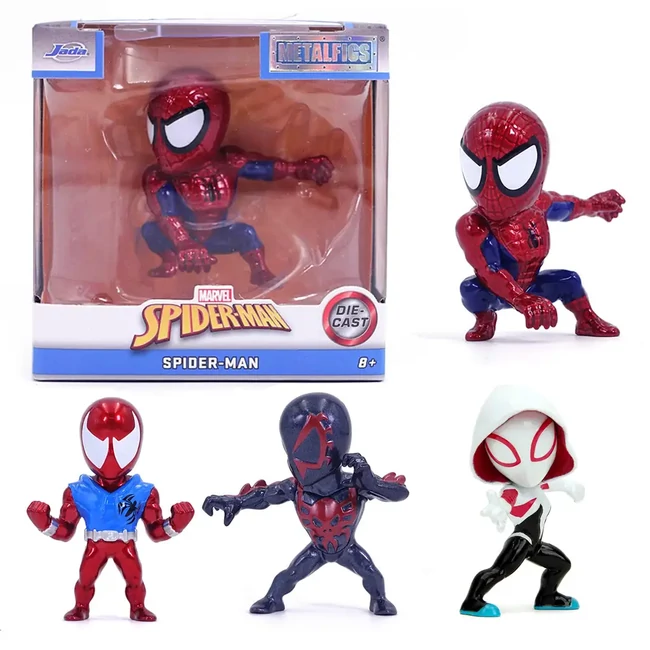 Marvel: Pókember Metalfigs metálfigurák többféle változatban 1 db – Simba Toys