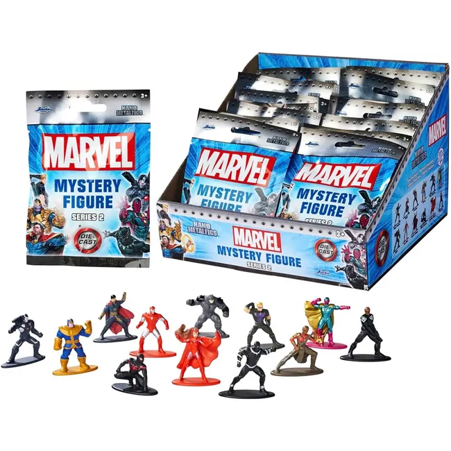 Marvel meglepetés nano metálfigurák 1 db – Simba Toys